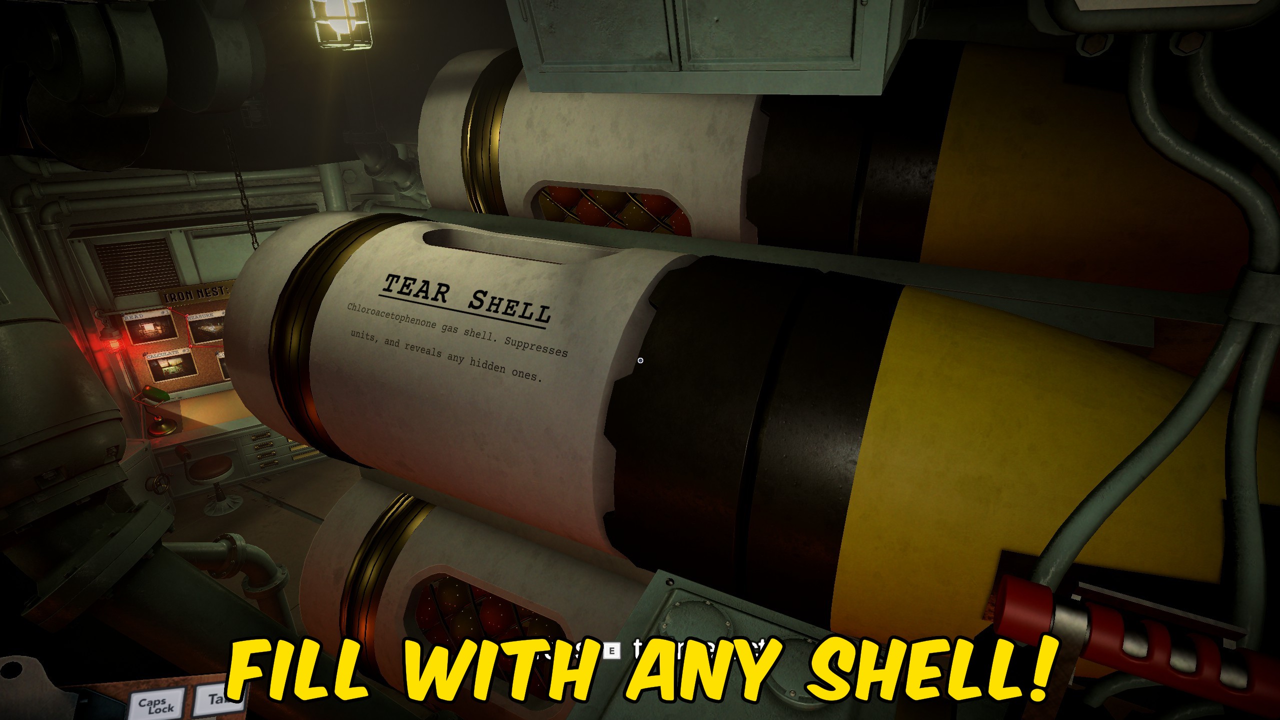 IRON NEST: Heavy Turret Simulator — Full Cylinder (screenshot 2)